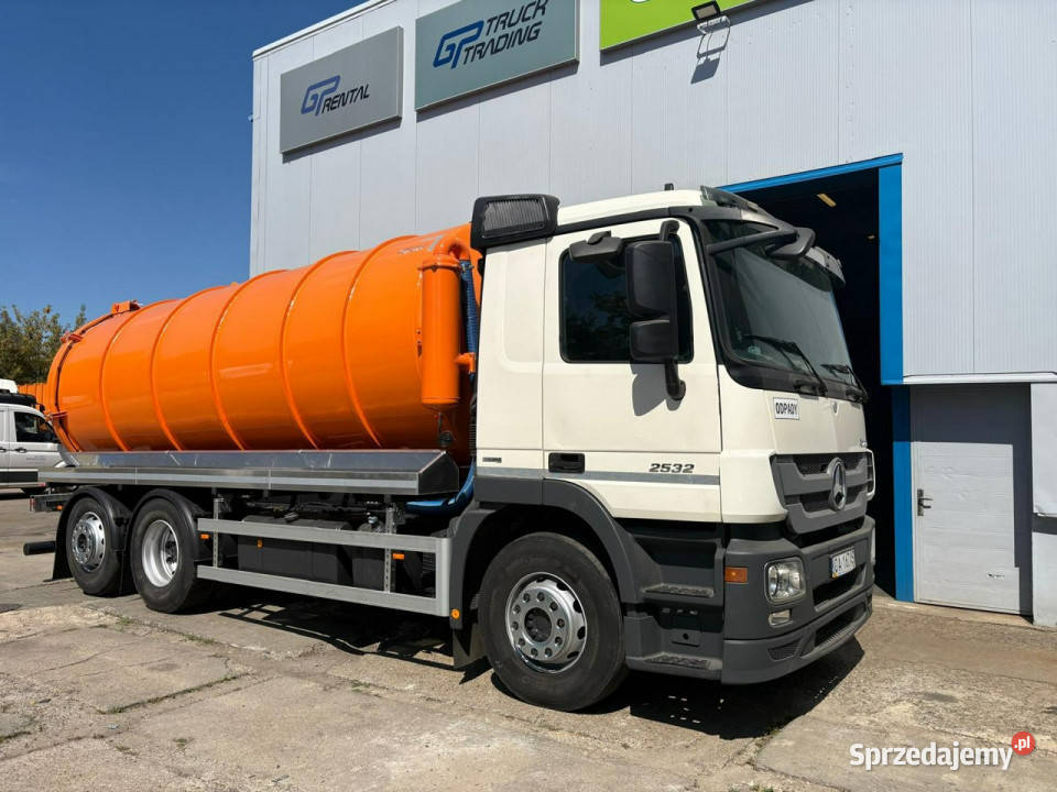 Mercedes Actros 2532 pojazd asenizacyjny GP automatyczna Samochody ciężarowe mazowieckie Sokołów