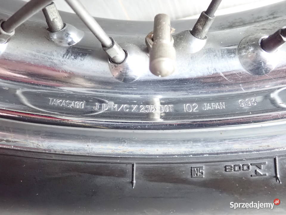 Koło Tył Takasago 15 x 275 Opona Suzuki LS 650 Strzelce Krajeńskie