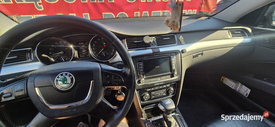 Skoda Superb II 20 Kombi 20 140 2013 DSG światła do jazdy dziennej Lubawa