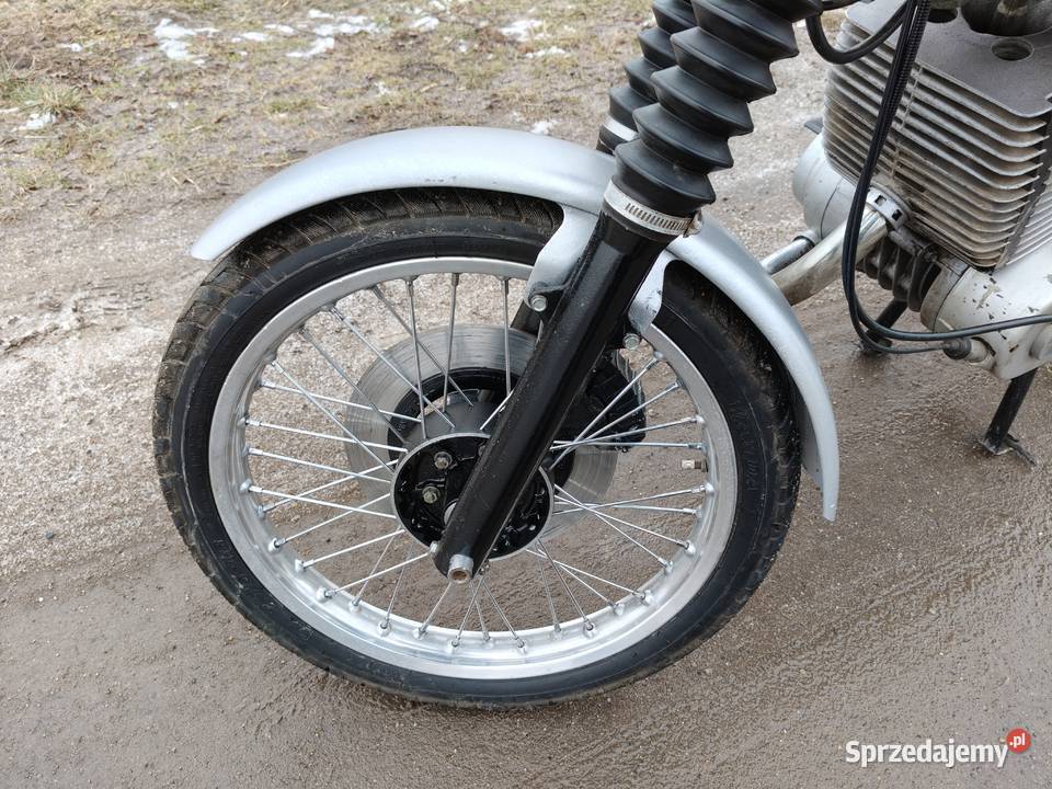 Motocykl MZ ETZ 250 1986r z dokumentami Nowe Skalmierzyce