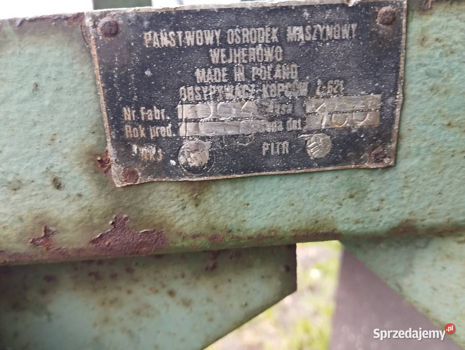 Obsypnik do kopców pryzm Pozostałe Radzyń Podlaski sprzedam