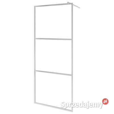 Ścianka prysznicowa z półką chrom 80x195 ESG i Drzwi i ścianki prysznicowe mazowieckie Warszawa