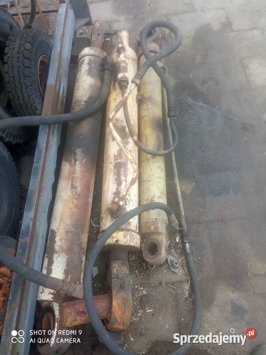 siłowniki pompy chłodnice hydrauliczne nieuszkodzony