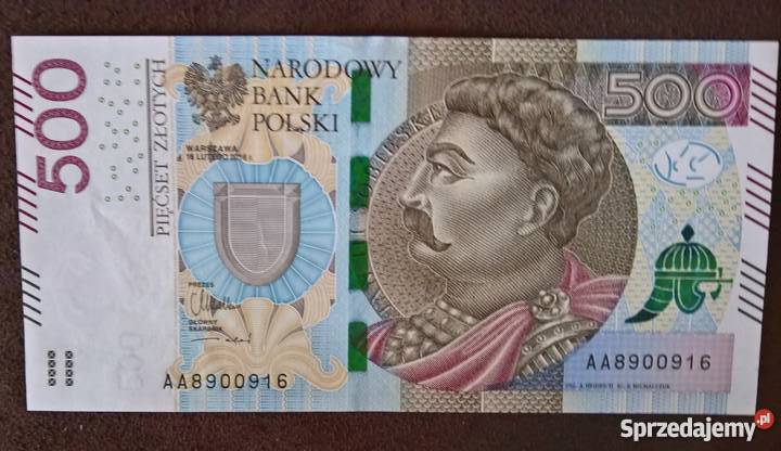 Banknot 500 Wrocław