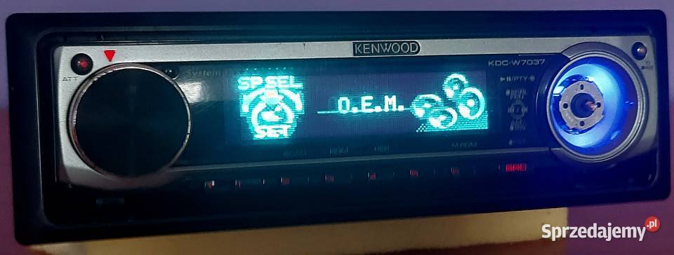 Kenwood KDCW7037 I AUX I Krystaliczny zmieniarka Kępno