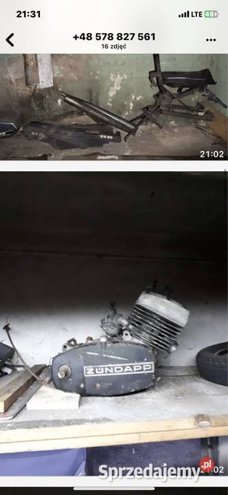 Zundapp ze40 i części zs25 Konin