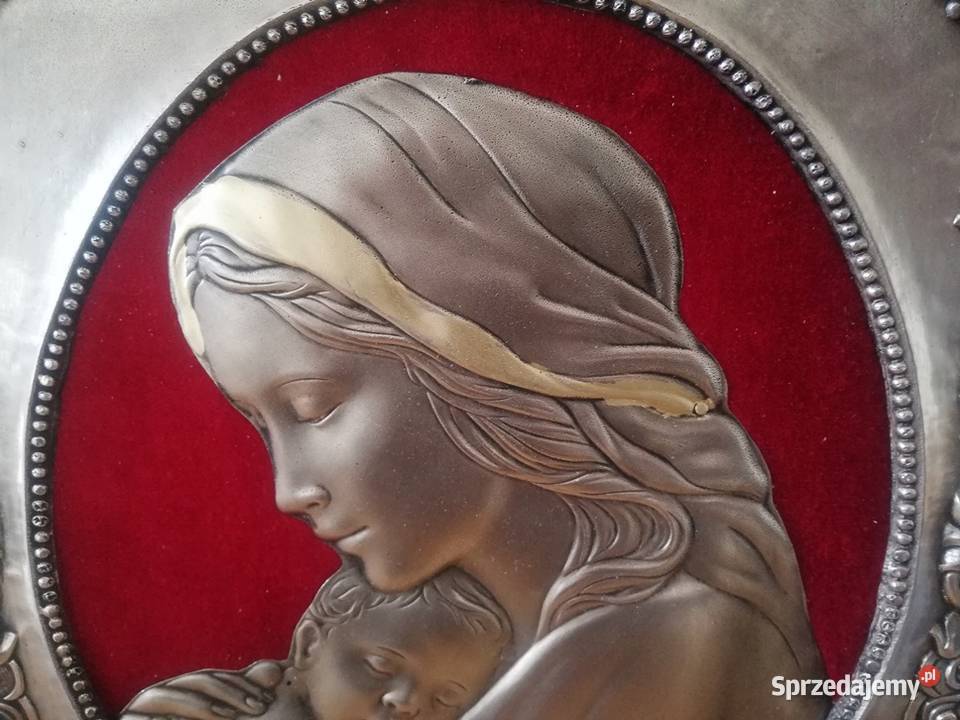 Piękna Ikona Matka Boska Karmiąca Łódź sprzedam