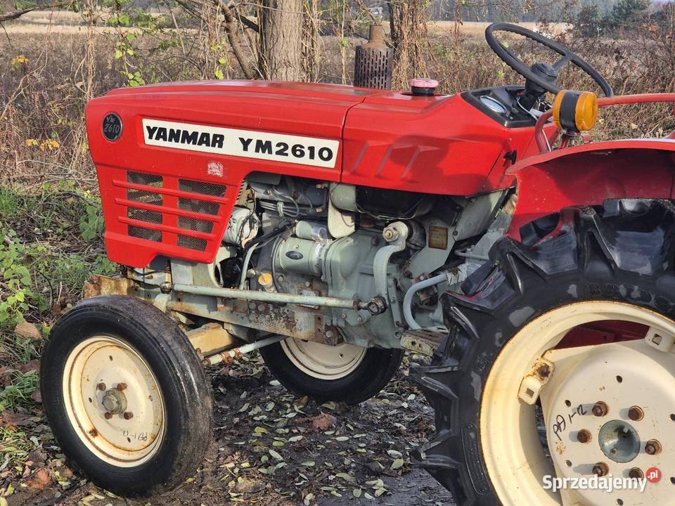 Traktorek traktor YANMAR YM2610S Wspomaganie Małuszyn