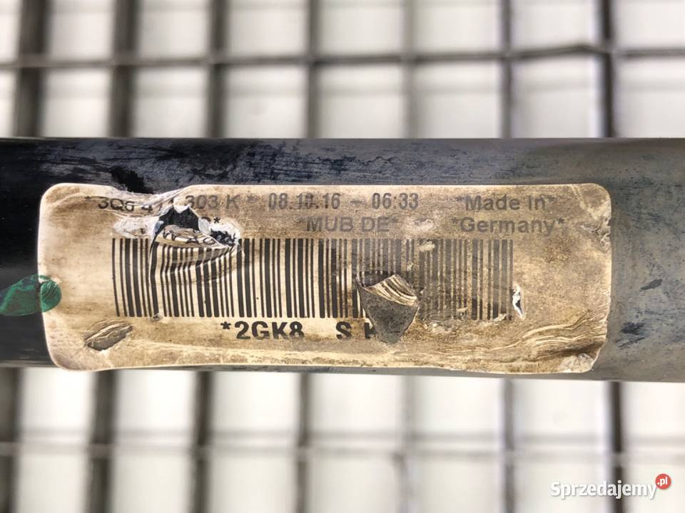 DRĄŻEK STABILIZATORA PRZÓD VW PASSAT B8