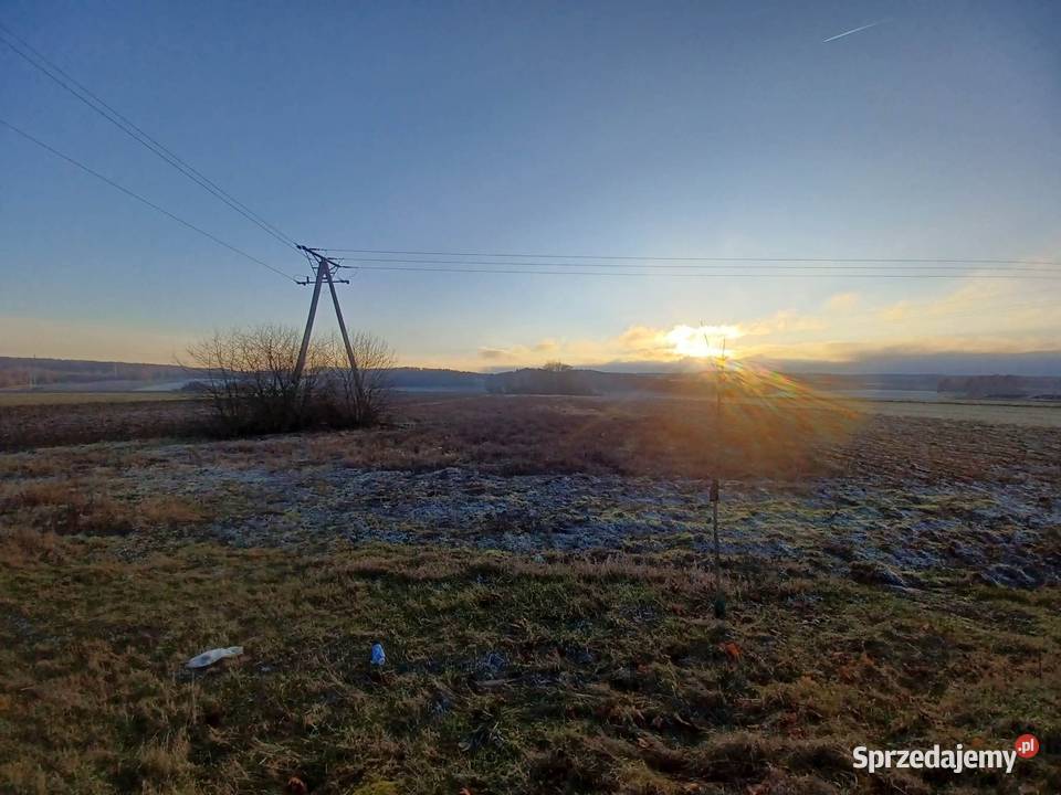 Działka budowlana drodze asfaltowej 23zł/m2 zachodniopomorskie Sośnica