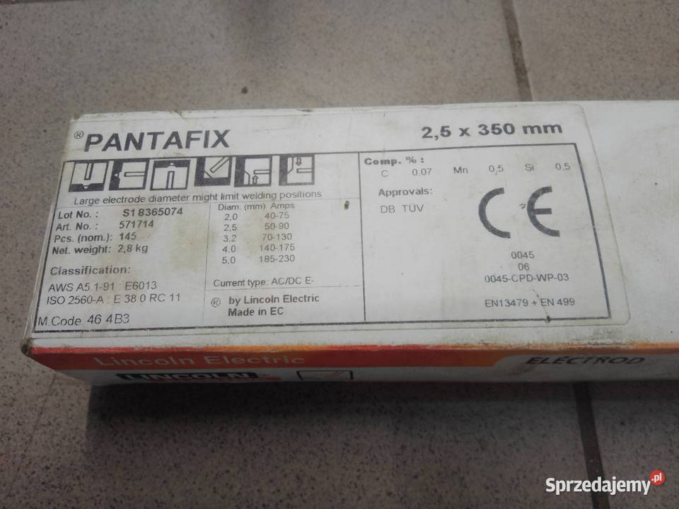 Elektrody spawalnicze Sulęcin