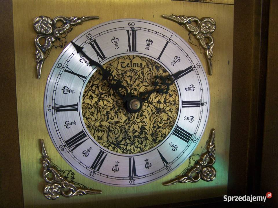 Zegar ścienny Tempus Fugit mechaniczny wahadłowy zachodniopomorskie