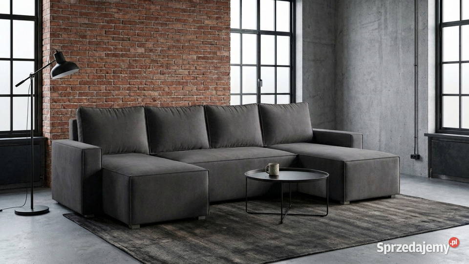 Narożnik z funkcją spania Imperio 295x140 szenil 140cm Katowice