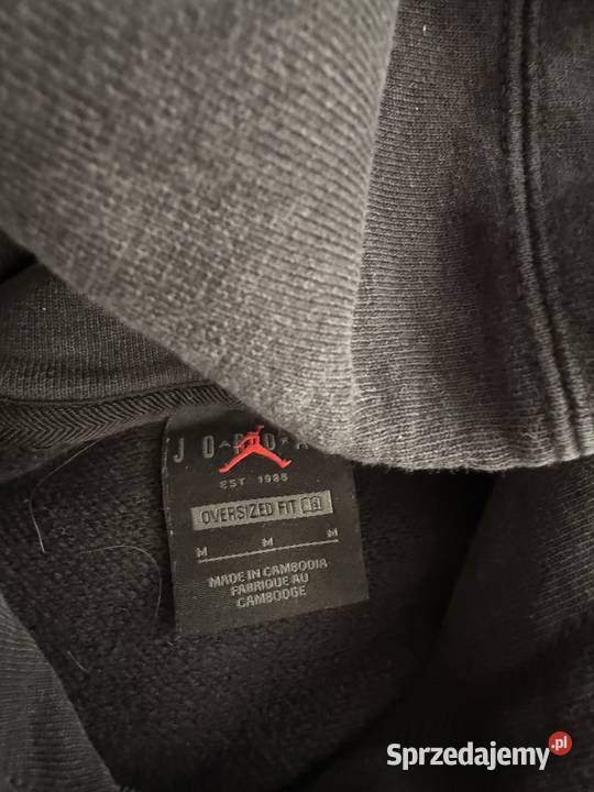 Bluza jordan rozmiar m czarna nowa łódzkie Dębniak