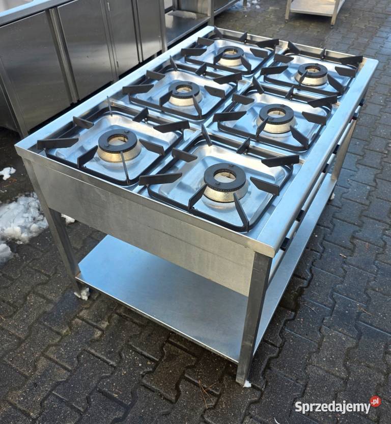 Kuchnia Gazowa 6 Palnikowa EGAZ 13090 M1275 N Nowe Skalmierzyce