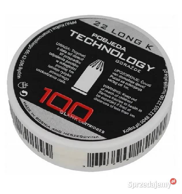 AMUNICJA Hukowa 6mm long PTG Pobjeda 100 sztuk Poznań