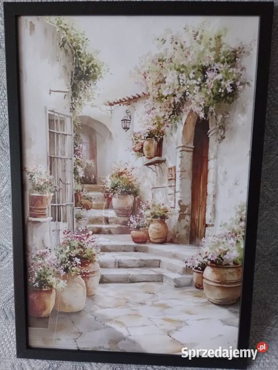 Obraz na płótnie w ramie 40 x 60 Piława Górna sprzedam