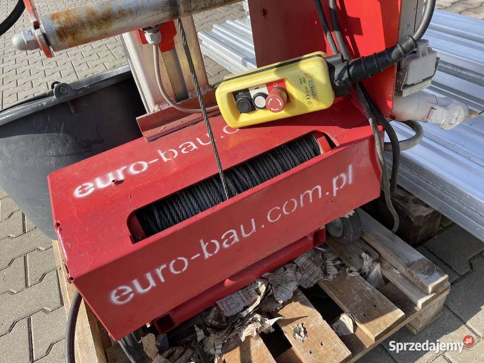 Winda budowlana wyciąg Steinweg Superlift 200 s Ślesin