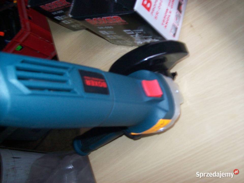 Szlifierka kątowa BOXER sr08 MOC 1650W Tarcza Głogowa