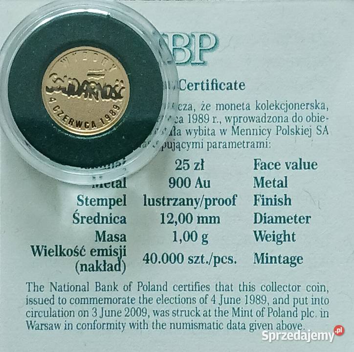 25 20 rocznica obrad okrągłego stołu 4VI 2009 r wielkopolskie Konin sprzedam