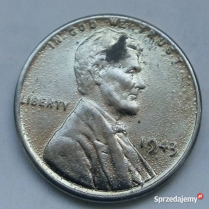 USONE CENT1943 rRZADKAOCYNKOWANA STAL Legionowo