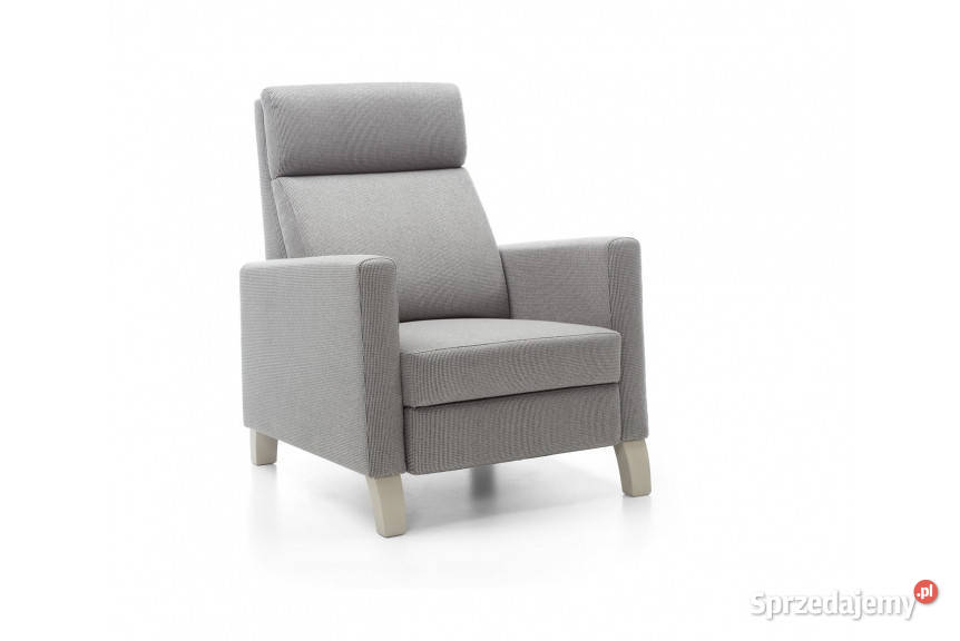 SANTOS Fotel z funkcją relax tkanina