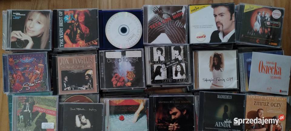 Płyty CD muzyka pakiet ok 135 sztuki Warszawa sprzedam