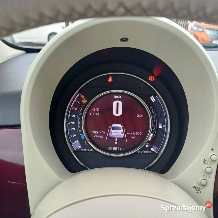 Fiat 500 12 Szyberdach Nawigacja I 2007 benzyna Suchorzew