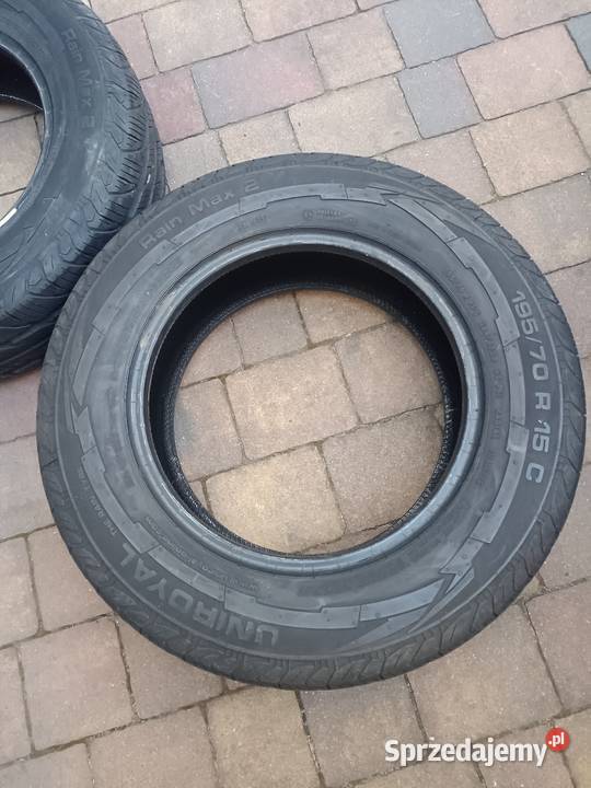 Opony r15C bieżnik nowy 195 Warszawa