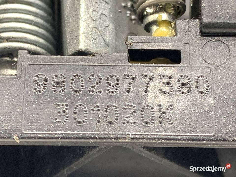 KLAMKA ZEWNĘTRZNA LEWY PRZÓD PEUGEOT PARTNER IV sprzedam