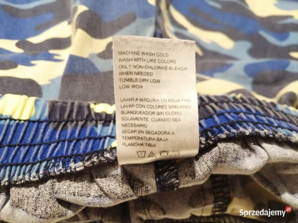 Krótkie spodenki chłopięce moro healthtex 98 śląskie Czeladź