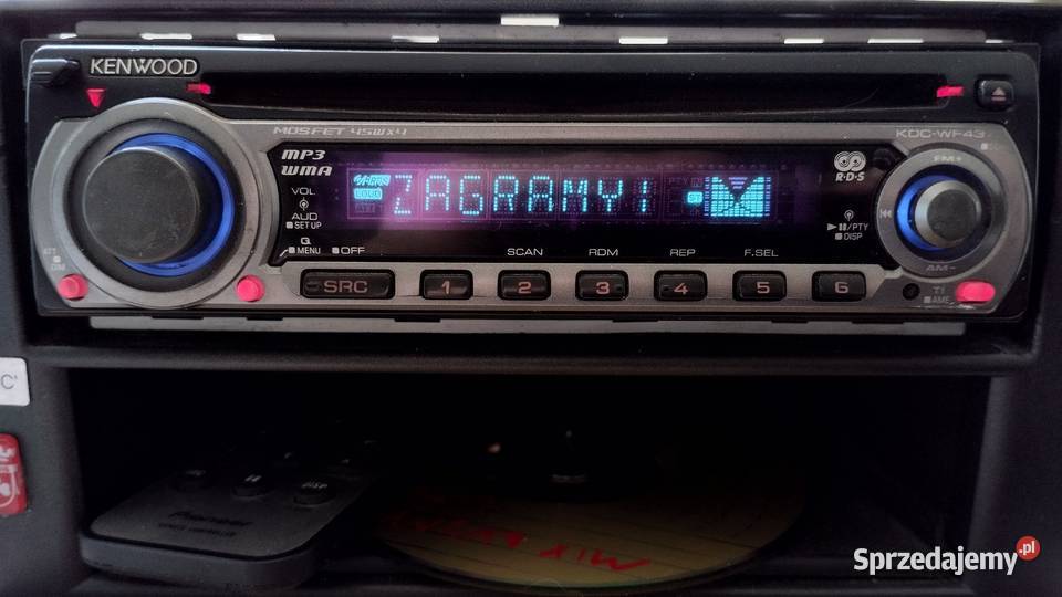 Kenwood KDC WF431 Radio samochodowe Łódź sprzedam