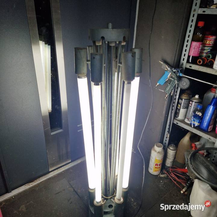 Żyrandol na świetlówki loft industrial design Rybnik