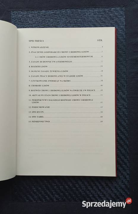 Aktualny stan chowu i hodowli lisów w Polsce Hajnówka