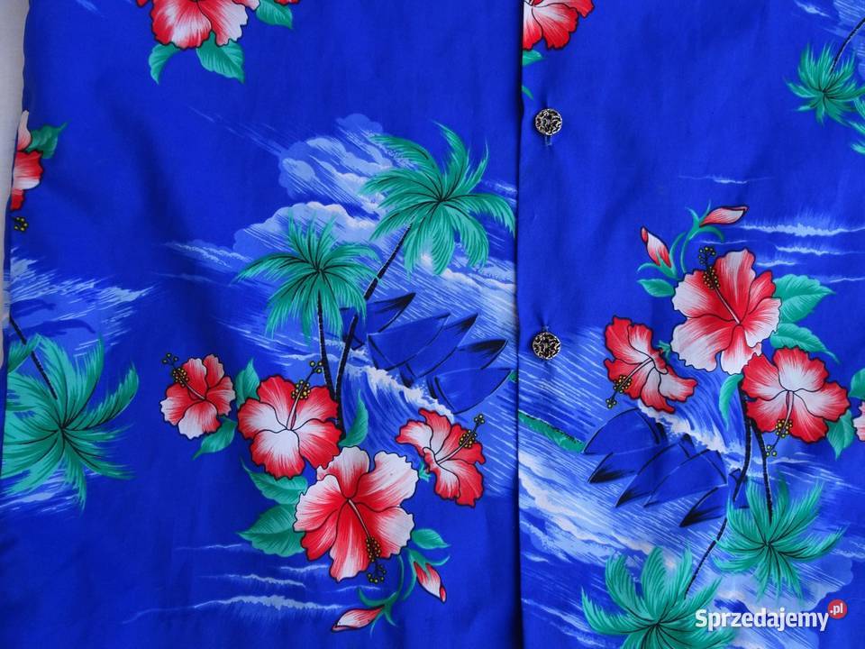 Made in Hawaii koszula męska vintage M hawajska Rozmiar M Nowy Sącz