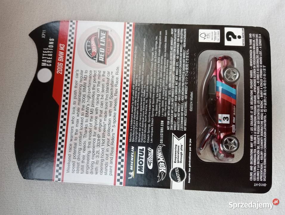 Hot Wheels RLC Premium 2006 BMW M3 protektor sprzedam