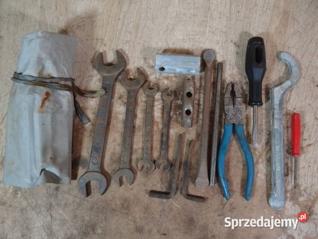 klucze zestaw narzędziówka MZ ETZ org DDR sprzedam