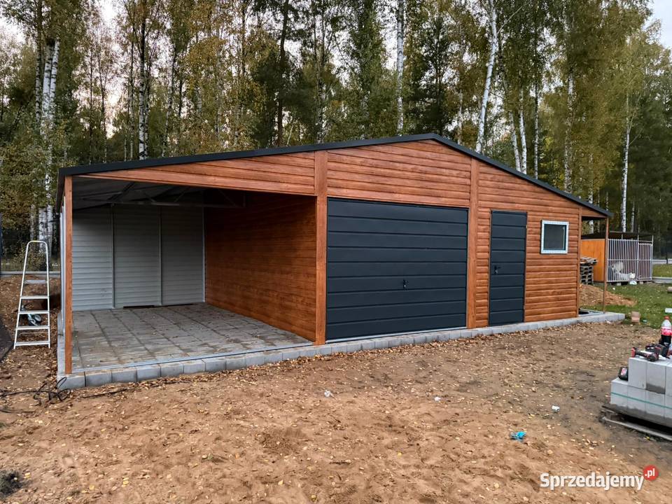 Garaż Blaszany Blaszak 10x6 dwuspadowy lubelskie Ryki