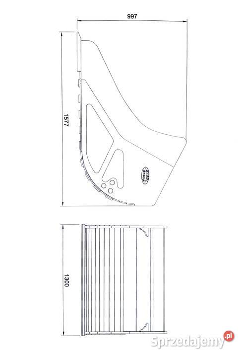 Łyżka podsiębierna Do koparki 14 do 20 Ton Do nie Miastko