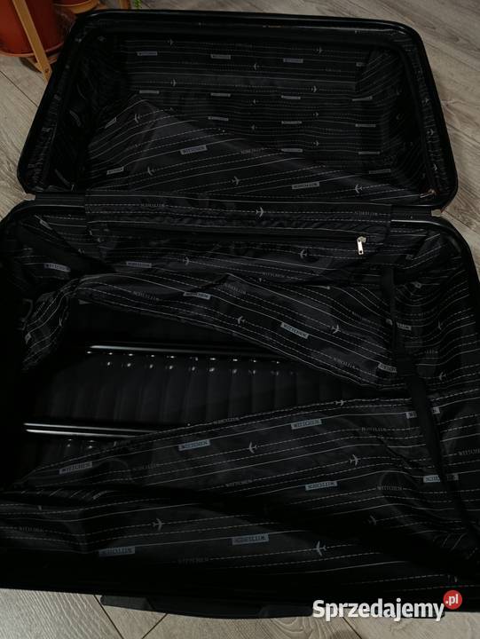 duża walizka Wittchen w kolorze bordowym Torby, plecaki i walizki Poznań