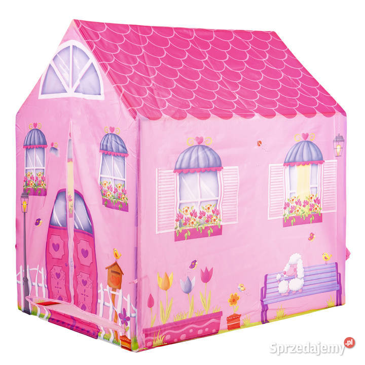 Namiot do zabawy różowy namiocik domek dzieci