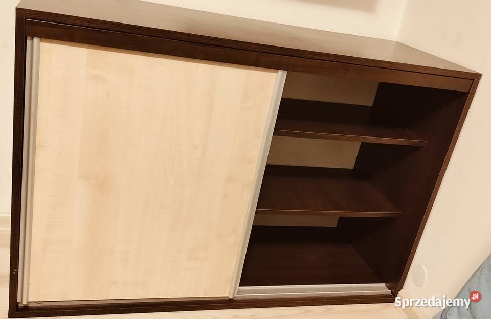 Komoda z przesuwanymi drzwiami 120x45x80 18mm wielkopolskie Poznań sprzedam