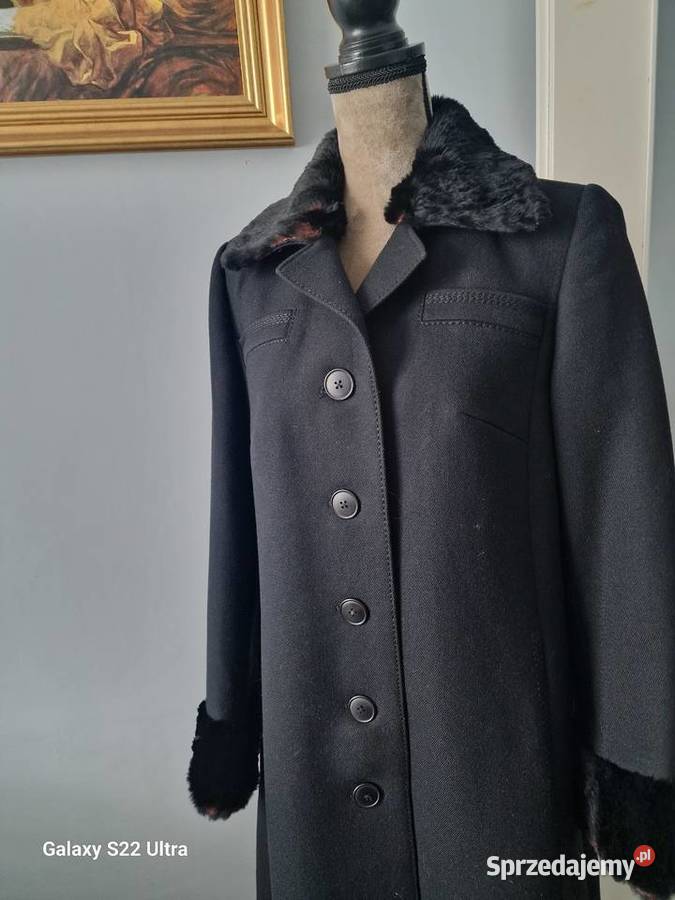 Płaszcz luksusowy Delmod International Skierniewice sprzedam