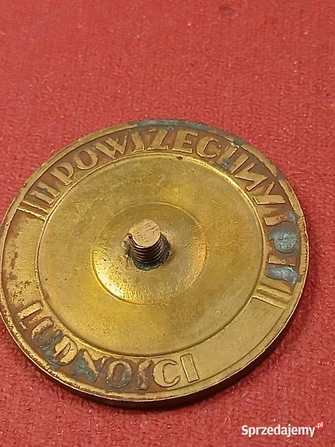 Odznaka ofiarną pracę 1931 Kraków