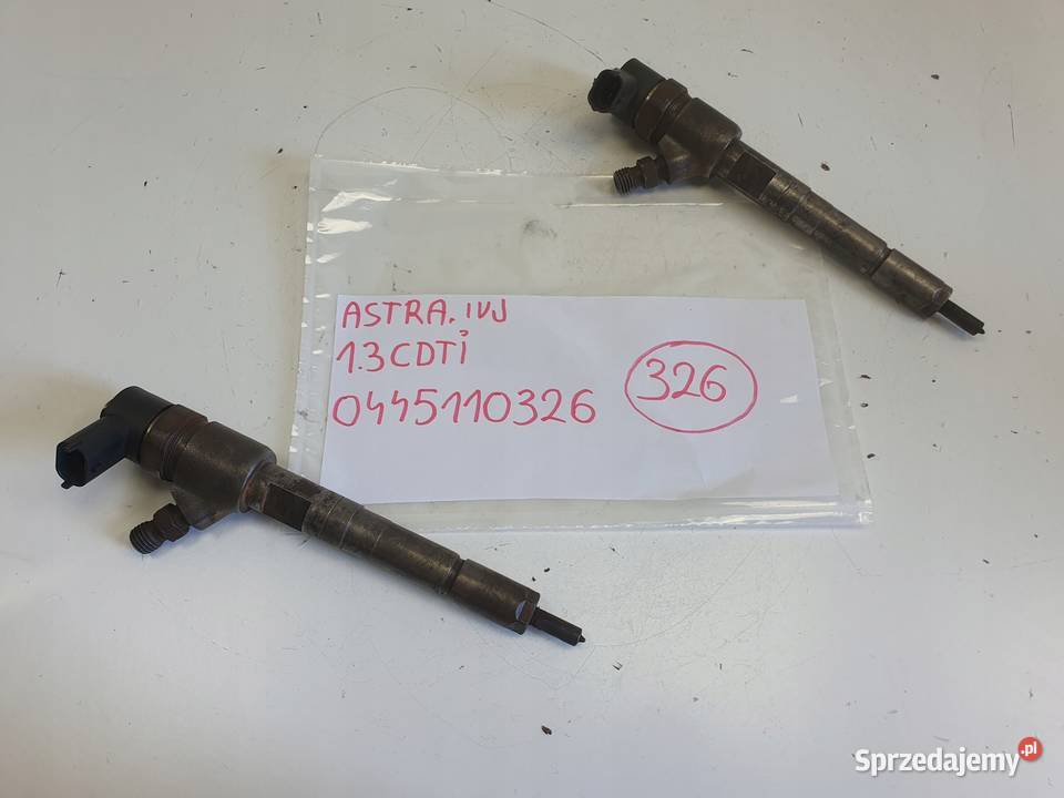 Opel Astra IV J 13 CDTI WTRYSKIWACZ wtrysk Janów sprzedam