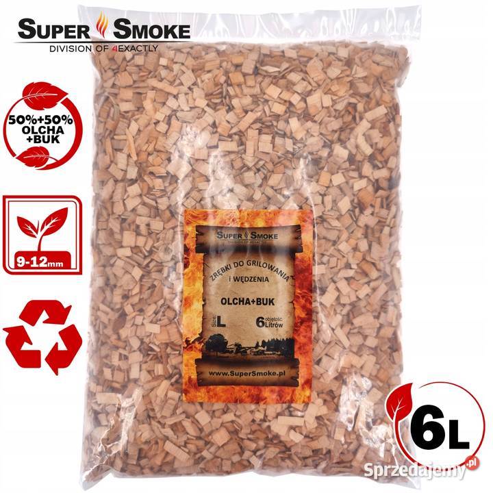 Zrębki Wędzarnicze Super Smoke OLCHABUK KL10 Przybory i części Białystok