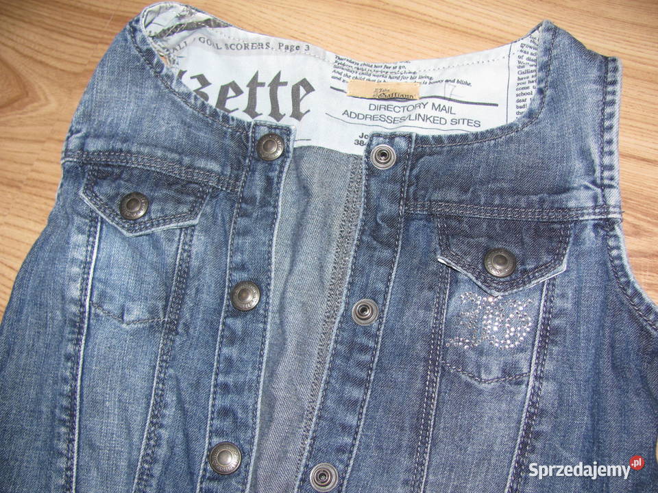 Kids John Galliano Gazette Jeans Dress lubelskie Zamość