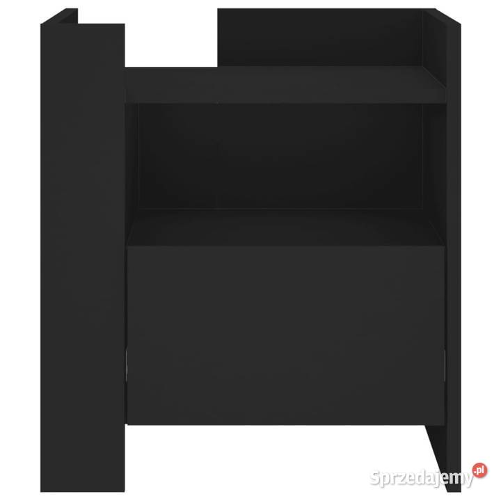 Szafka nocna czarna 45x50x50 materiał Nocne mazowieckie Warszawa