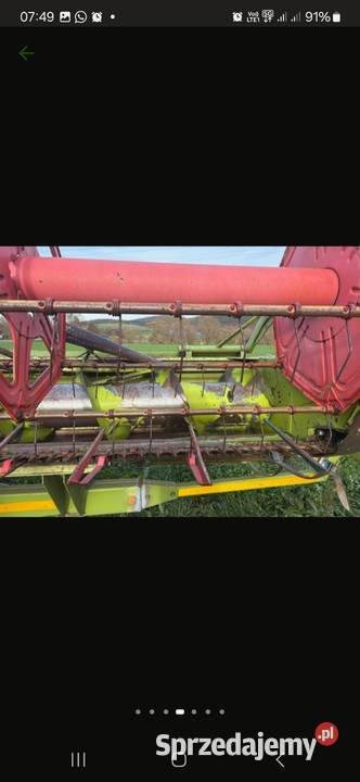Heder Claas C 660 Kombajny Hrubieszów sprzedam
