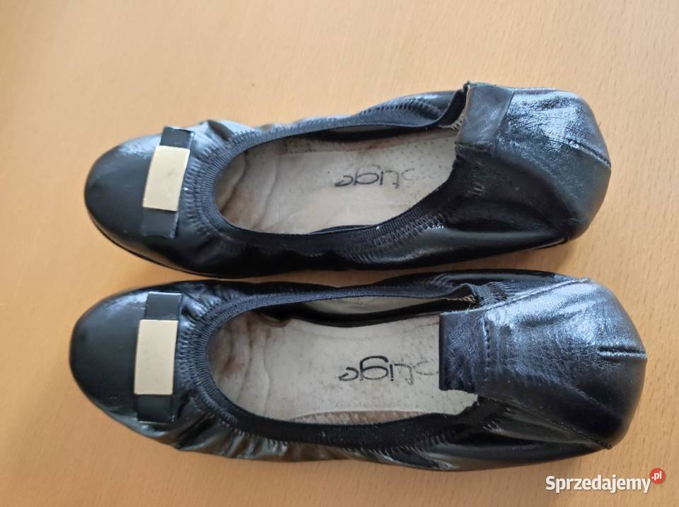 buty balerinki półbuty lakierowane lakierki